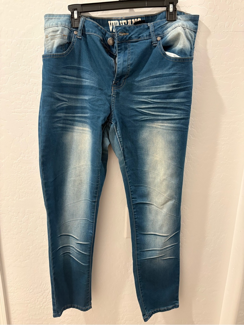 VIP Jeans Women’s Skinny Stretch Denim Jeans Size 16 Medium Wash
